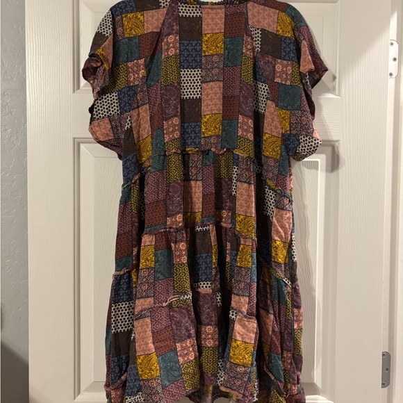 Dip Patchwork Multicolor Dress - Picture 4 of 8